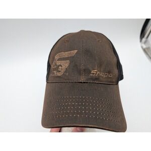 Snap-on Tools Hat K-Products Brown Black Distressed Wrench Logo Baseball Cap